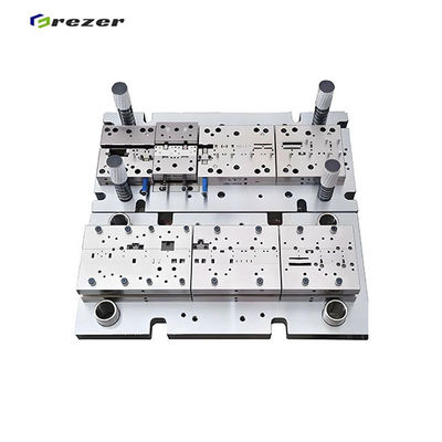 Small High Precision Multi Stage Aluminum Die Casting Mold with ± 0.02mm Tolerance and 8418 Material for Automotive Parts
